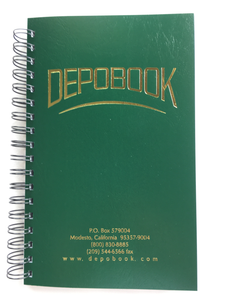 Depobook Notebook - Smaller Sized
