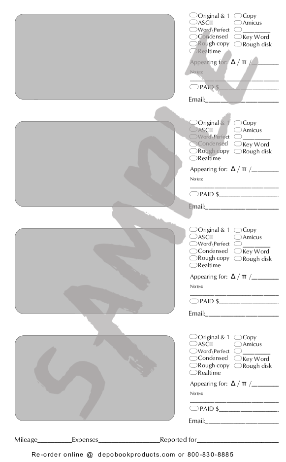 Depobook Notebook - Smaller Sized – Depobook Products